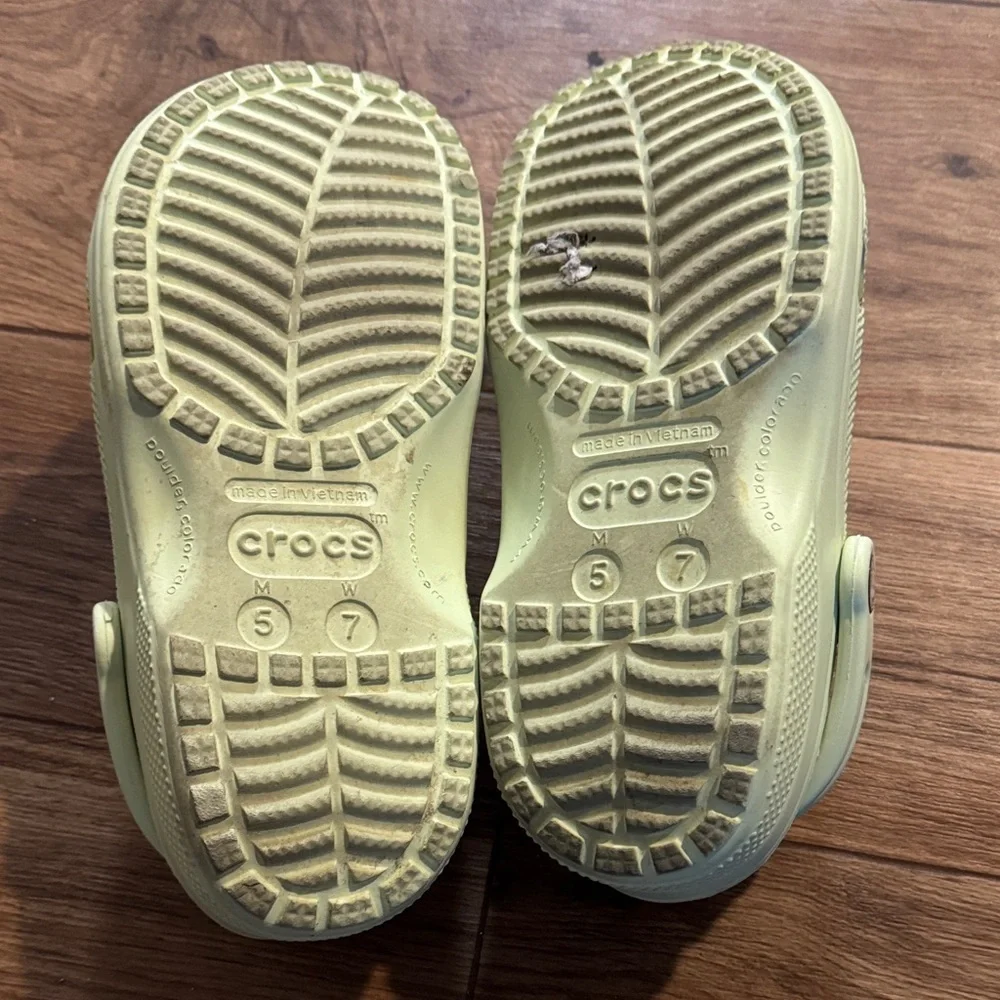 CROCS Kids Mint Green Clogs